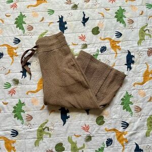 lululemon waffle knit wide-leg cropped pants